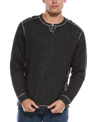 Tommy Bahama Fliprider Abaco Reversible Sweater In Black