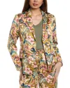 Tommy Bahama Flora Amora Button-up Silk Shirt In Green