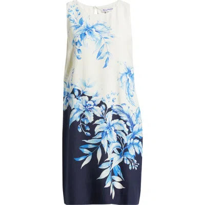 Tommy Bahama Flora Fresco Print Sleeveless Silk Dress