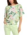 TOMMY BAHAMA TOMMY BAHAMA FLORA RIVERA SHIMMER DOLMAN TOP