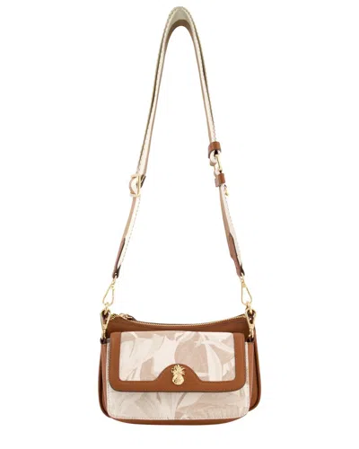 Tommy Bahama Floral Canvas Crossbody In 634 Multi