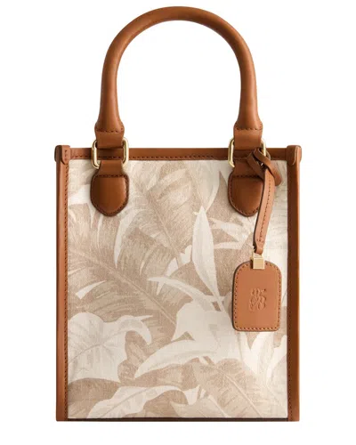 Tommy Bahama Floral Canvas Tote In Neutral