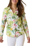 TOMMY BAHAMA FLORAL RIVIERA LINEN BUTTON-UP SHIRT