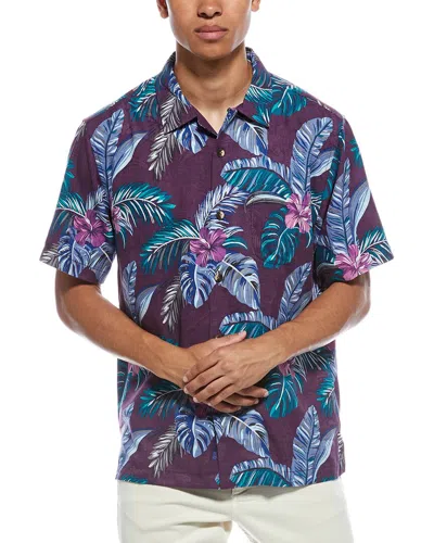 Tommy Bahama Frond Fusion Silk-blend Camp Shirt