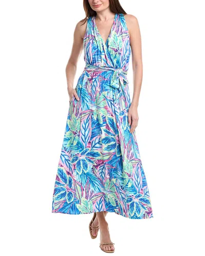 Tommy Bahama Frond Grove Maxi Dress In Blue