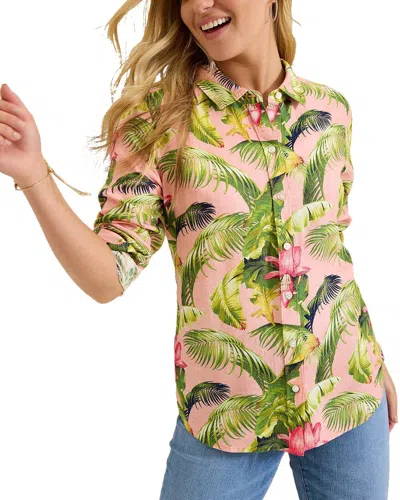 Tommy Bahama Frond Royal Linen Shirt