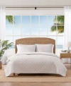 Tommy Bahama Fronds Cotton Reversible Quilt Set