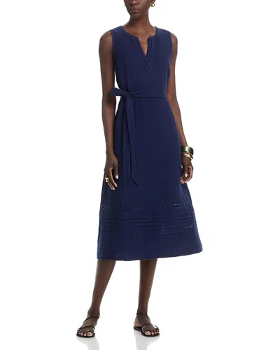 Tommy Bahama Gauze Midi Dress In Blue