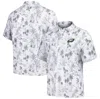 TOMMY BAHAMA TOMMY BAHAMA GRAY PHILADELPHIA EAGLES CABANA SHORES ISLANDZONE TRI-BLEND POLO