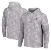 TOMMY BAHAMA TOMMY BAHAMA GRAY ST. LOUIS CARDINALS PALM FRENZY HOODIE LONG SLEEVE T-SHIRT