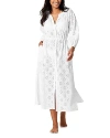 TOMMY BAHAMA HARBOUR EYELET BUTTON UP DRESS SWIM COVER-UP