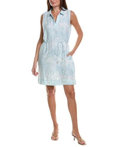 Tommy Bahama Hawaiian Nightfall Linen Shift Dress In Multi