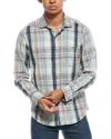 Tommy Bahama Hazy Fade Check Shirt In Multi