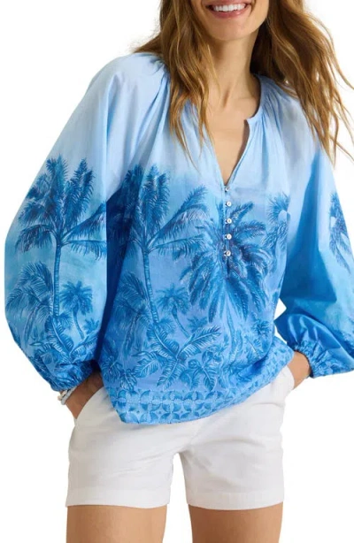 Tommy Bahama Hibiscus Hues Cotton Top