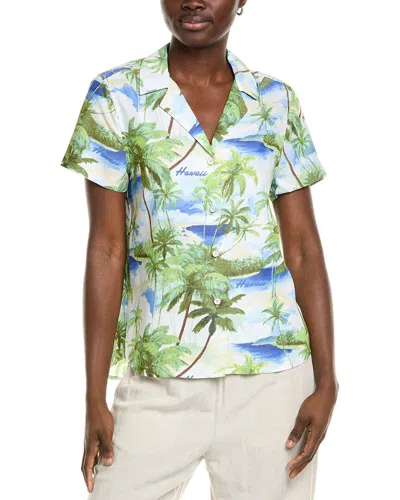 Tommy Bahama Hidden Isles Talulla Shirt In Green