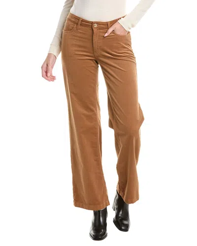 Tommy Bahama High Rise Micro Cord Wide Pant In Brown