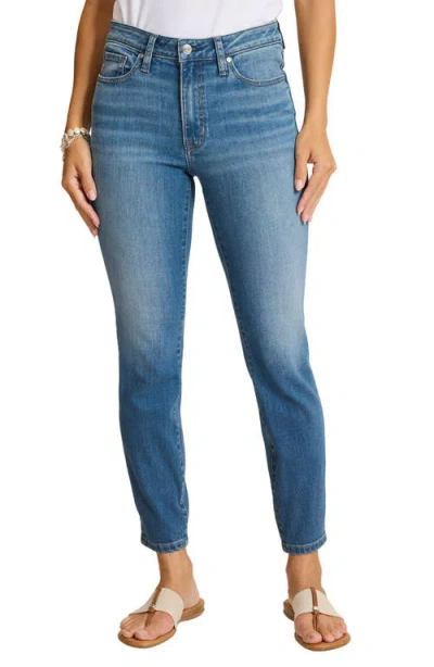 Tommy Bahama High Waist Ankle Skinny Jeans In Blue
