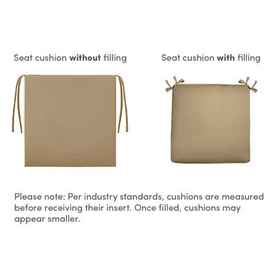 Tommy Bahama Home Aviano Chair Cushion In Brown