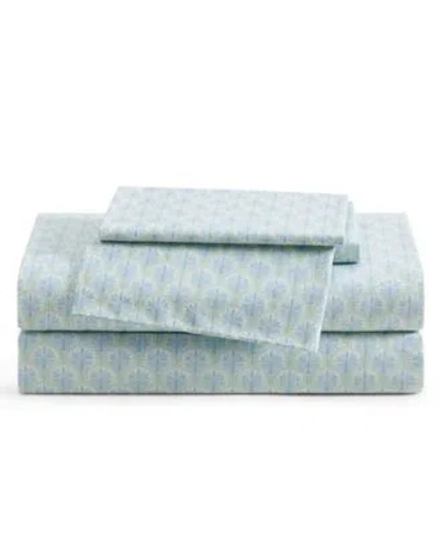 Tommy Bahama Home Coastal Bay Washed 200 Thread Count Cotton Sheet Sets In Multi