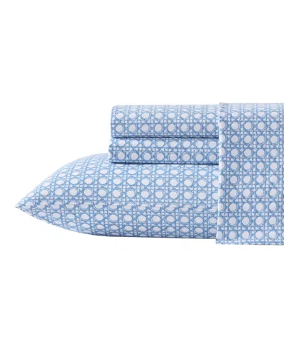 Tommy Bahama Home Cotton Percale 4 Piece Sheet Set, King
