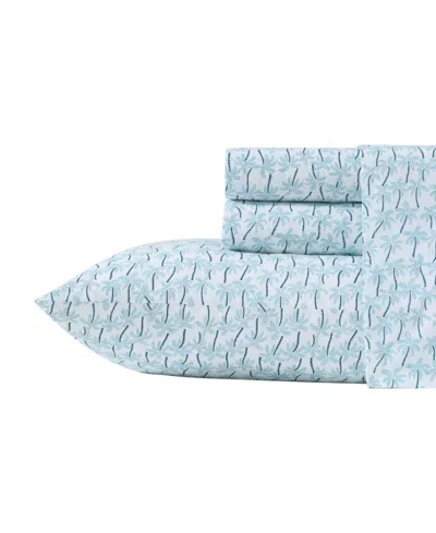 Tommy Bahama Home Cotton Percale 4 Piece Sheet Set, King