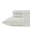 Tommy Bahama Home Cotton Percale 4 Piece Sheet Set, Queen