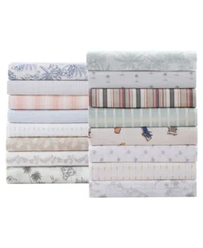Tommy Bahama Home Cotton Percale Sheet Set Collection In Kew Palms