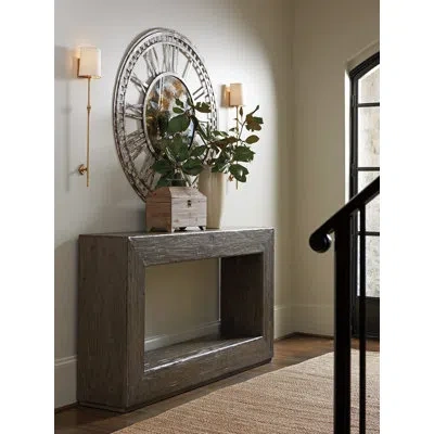 Tommy Bahama Home Cypress Point Console Table In Smoke Gray