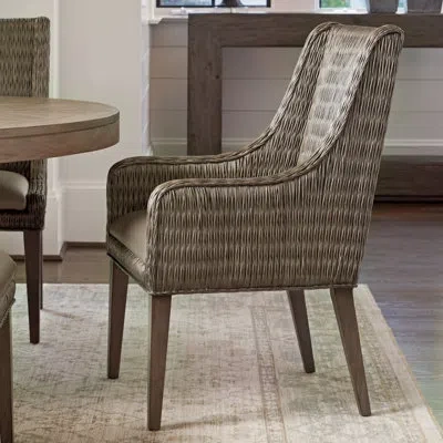 Tommy Bahama Home Cypress Point Dining Chair In Brown