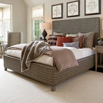 Tommy Bahama Home Cypress Point Standard Bed In Brown