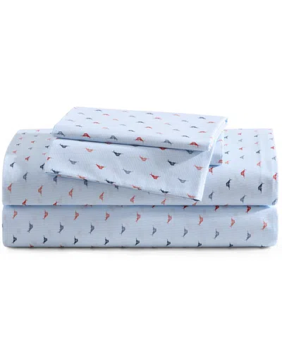 Tommy Bahama Home Iconic Marlin 200-thread Count Washed Cotton 4-pc. Sheet Set, King In Multi