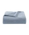 Tommy Bahama Home Closeout!  Island Comfort Chenille Solid Blanket, Full/queen In Blue Canal