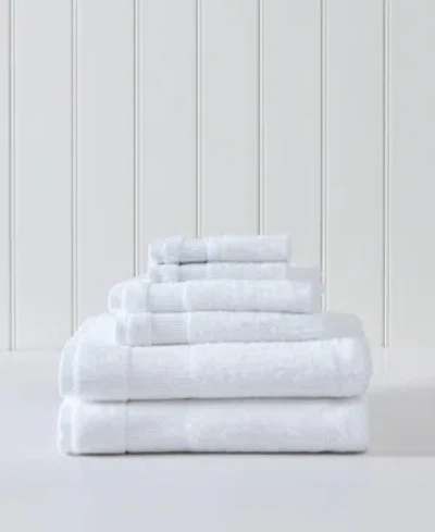 Tommy Bahama Home Island Retreat Towel Set, 6 Piece In White