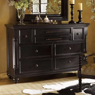 Tommy Bahama Home Kingstown Stony Point Triple Dresser In Brown