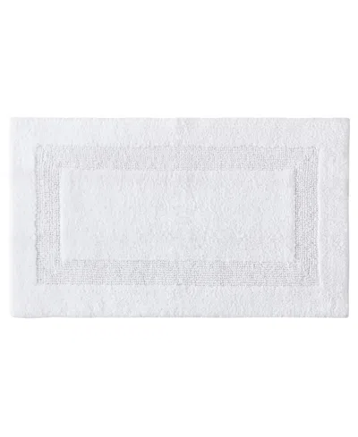 Tommy Bahama Home Long Branch Cotton Tufted Reversible Bath Rug, 21" X 34" In Coconut