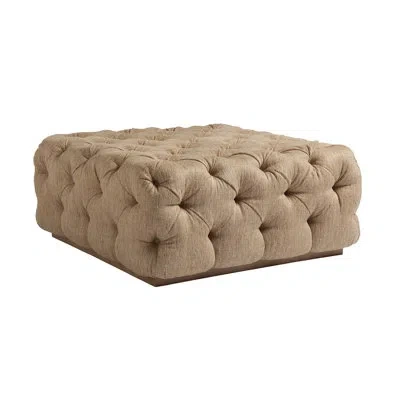 Tommy Bahama Home Los Altos Laurel Cocktail Ottoman In Beige