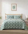 Tommy Bahama Home Pineapple Venture Reversible 2-pc. Quilt Set, Twin In Green