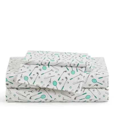 Tommy Bahama Home Tee Time 200-thread Count Washed Cotton 4-pc. Sheet Set, King