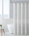 Tommy Bahama Home Tommy Bahama Tidal Stripe Shower Curtain Bedding In Multi