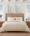 Tommy Bahama Home Tommy Bahama Beachside Blooms 3 Pc. Duvet Cover Set In Sand