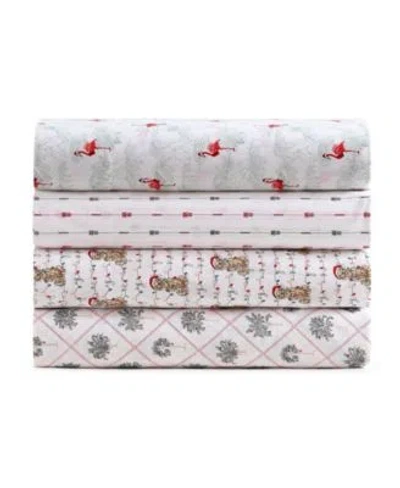 Tommy Bahama Home Tommy Bahama Printed Holiday 200 Thread Count Cotton 4 Pc. Sheet Set