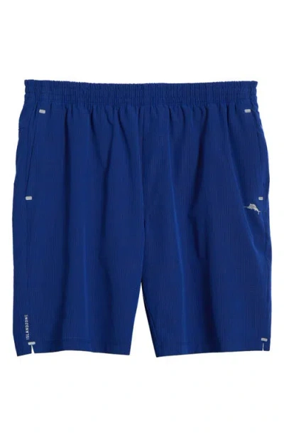 Tommy Bahama Huntington Bay 8 Swim Trunks In Blue