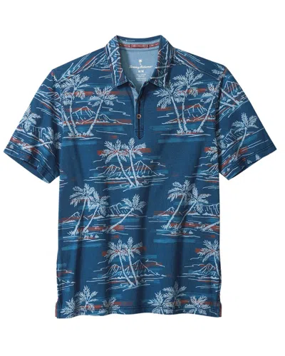 Tommy Bahama Indigo Oasis Polo Shirt In Blue