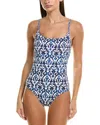 Tommy Bahama Island Cays Blooms Reversible One-piece In Multi