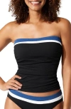 TOMMY BAHAMA ISLAND CAYS COLORBLOCK BANDINI SWIM TOP