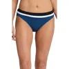 Tommy Bahama Island Cays Colorblock Hipster Swim Bottoms In Light Indigo Tide