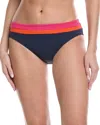 Tommy Bahama Island Cays Colorblocked Hipster Bikini Bottom In Blue