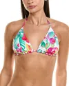 Tommy Bahama Island Cays Fiesta Reversible Bikini Top In Multi