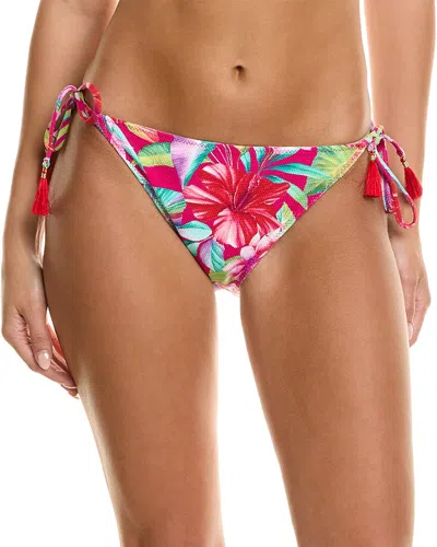 Tommy Bahama Island Cays Fiesta Reversible String Bikini Bottom In Multi