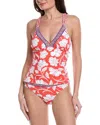 Tommy Bahama Island Cays Fiori Reversible Tankini Top In Multi